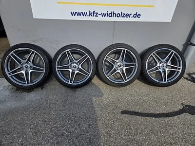 4x Mercedes W205 C63 AMG Winterkompletträder 245/35R19 265/35R19 - Bild 1 von 4