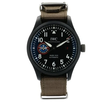 Reloj para hombre IWC Pilot Mark cerámica esfera negra 41 mm movimiento automático IW324712 Foto 1 de 4