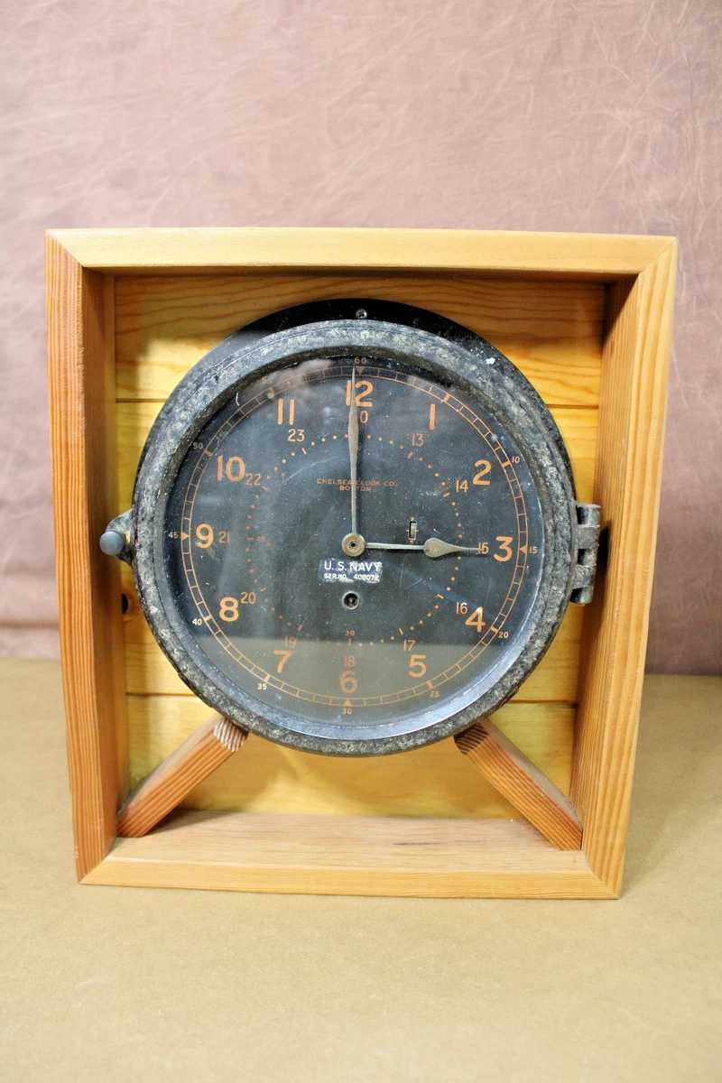 US Navy Antique Maritime Clocks for sale | eBay