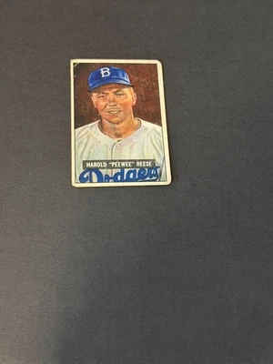 Bowman 1951 - Pee Wee Reese #80 Foto 1 de 2