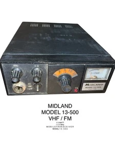 MIDLAND MODEL 13-500 VHF / FM 15 WATT 144 MHz MOBILNY NADAJNIK-ODBIORNIK - Zdjęcie 1 z 4
