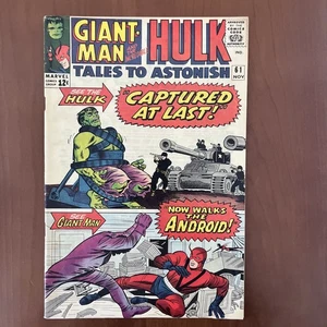 Tales to Astonish 61. Minty! Key.1st Glenn Talbott. C pix, notes combo ship - Picture 1 of 19