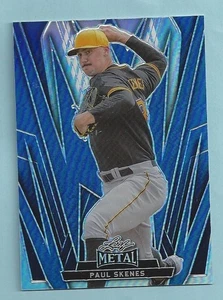 2024 Leaf Metal National Convention Prismatic Blue PAUL SKENES #d 15 LSU - Picture 1 of 2