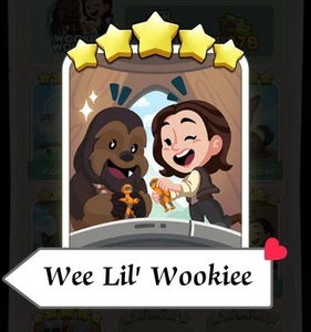Wee Lil' Wookiee :- Set 19 ; Star Wars Album; Mono_poly; Fast Sending 🌟🌟🌟🌟🌟 - Picture 1 of 1
