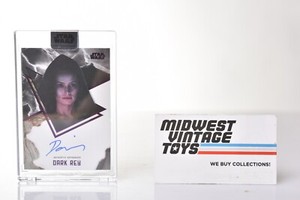 2021 Topps Star Wars Stellar PURPLE auto autograph Daisy Ridley DARK REY 8/10