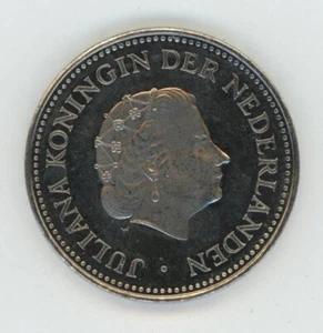 NETHERLANDS ANTILLES 1 Gulden 1979 KM 12 Proof - Picture 1 of 2