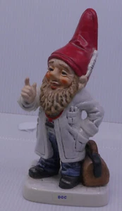 1979 GOEBEL W. GERMANY CO-BOY FIGURINE, DOC, 7.75 INCHES, GNOME DOCTOR - Picture 1 of 9
