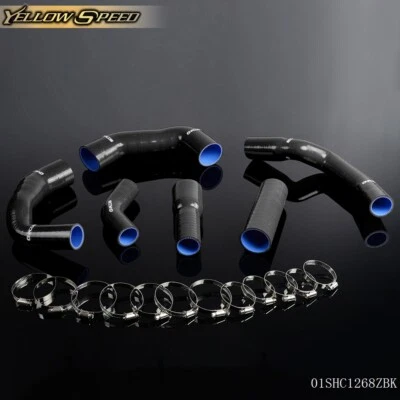Fit For Ford Mondeo MK3 TDCi 2.0 2.2 Black Intercooler Boost Turbo Silicone Hose - Image 1 of 4