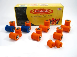 Polybush Fahrzeug Bush Set (hinten) für Mazda MX5 Mk2/2.5 (NB) 1998-2005: Bausatz80 - Bild 1 von 2