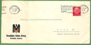 ZA1524 - GERMANY  - Postal History - Red Cross official stationery - COVER  1941 - Picture 1 of 1