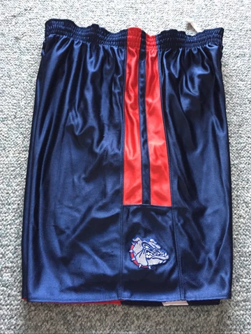 Mens NIKE Gonzaga Bulldogs Basketball Shorts Reversible SIZE XL Cover
