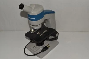REICHERT-JUNG MICROSCOPE W/ OBJECTIVES 10 25, 4 10, 43 55 (PLQ39) - Picture 1 of 2
