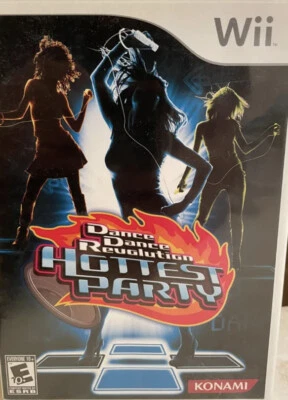 Nintendo Wii Dance Dance Revolution Hottest Party Complete W/manual - Image 1 of 3