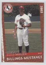 2003 Grandstand Billings Mustangs Calvin Medlock