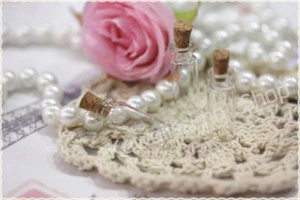 4pz mini bottiglietta in vetro con tappo in sughero per creare bijoux 2.8*1cm - Picture 1 of 1