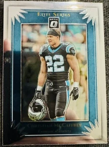 Christian McCaffrey 2019 Panini Donruss Optic Elite Series #ES-21 Panthers 49ers - Imagen 1 de 2