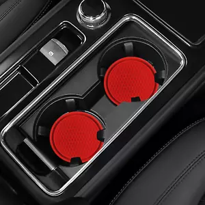 4 Pack Car Coasters, 2.75Inch Universal Non-Slip Car Cup Holder Coaster for Car, - Picture 1 of 12