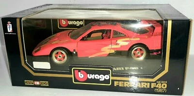 FERRARI F40 1987 BURAGO 1/18 COD.3022 2°SCELTA - Immagine 1 di 2