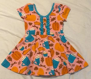 Eleanor Rose Pumpkins, Pie Dress Girls EUC Size 4/5 - Picture 1 of 2