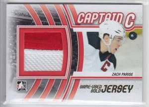 2011-12 ITG CAPTAIN C ZACH PARISE 2CL JERSEY /10 GOLD M-59 In The Game Devils - Bild 1 von 1