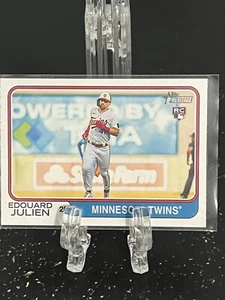 EDOUARD JULIEN-----2023 TOPPS HERITAGE -----ROOKIE----TWINS---FREE SHIPPING - Picture 1 of 2