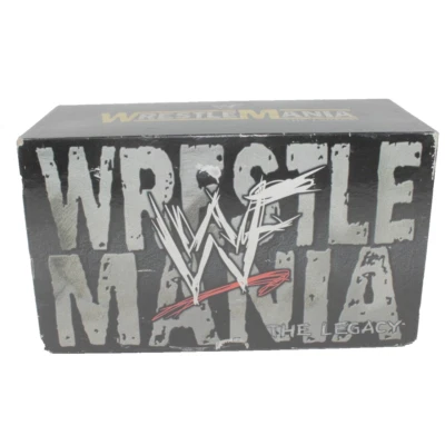 WWE Wrestlemania The Legacy 1-14 VHS Video Box Set Hulk Hogan Andre Undertaker - Image 1 of 4