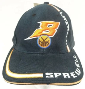 Gorra de colección nueva con etiquetas NBA New York Knicks Latrell Sprewell #8 rara difícil de encontrar - Imagen 1 de 11
