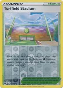 Reverse Holo Turffield Stadium 68/73 Uncommon Champion's Path Pokemon TCG - Picture 1 of 1