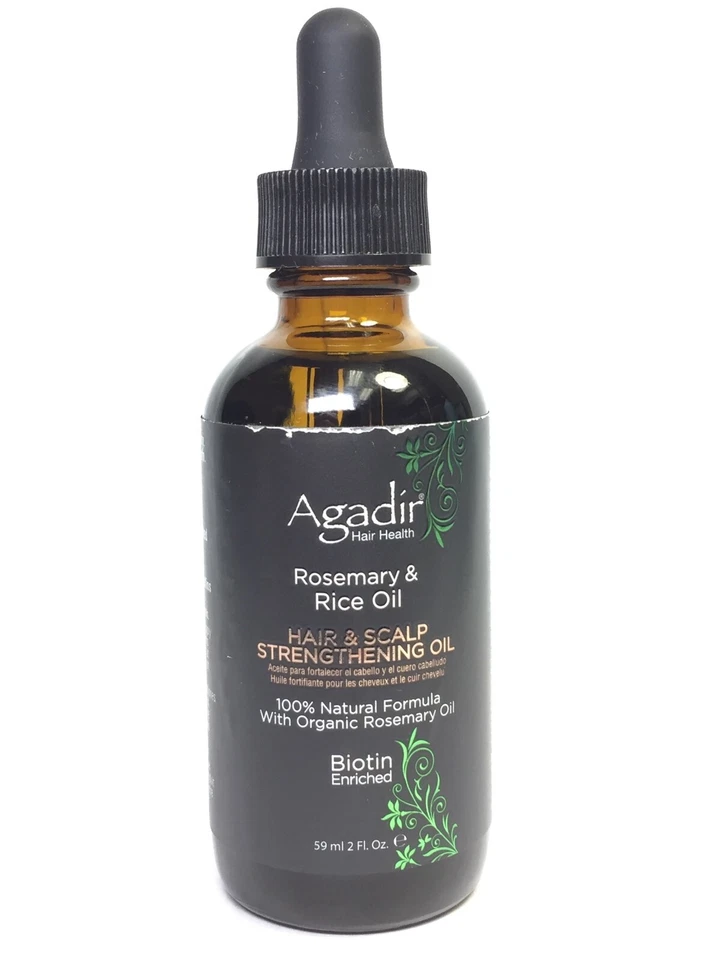 Agadir Rosemary & Rice Oil - Hair & Scalp Strengthening Oil, 2 oz - Image 1 of 1