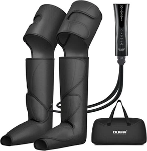 Full Leg Massager Air Compression Foot Massager Knee Calf Thigh Massage Machine - Picture 1 of 7