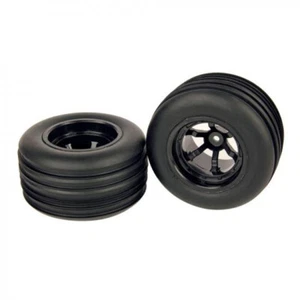 Neumáticos delanteros HLNA1067 Helion 12 mm hexagonales premontados par completo de negros - Imagen 1 de 3