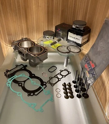 2016-18 Polaris RZR 1000 XP Top end Rebuild Kit / Cylinder+Pistons+Valves+Gasket - Image 1 of 4