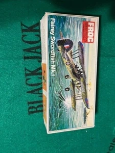 Vintage Frog F258 Fairey Swordfish Mk 1 Kit 1:72 Vintage rare estate England - Picture 1 of 5