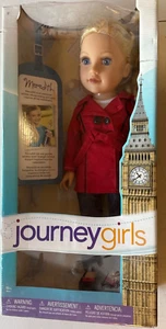 Journey Girls Meredith 18" Doll Blonde Hair London Outfit Stylish Travel Gift - Picture 1 of 2