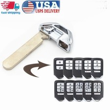 Uncut Emergency Remote Car Key Blade FOB for Honda Accord CR-V HR-V Civic Pilot