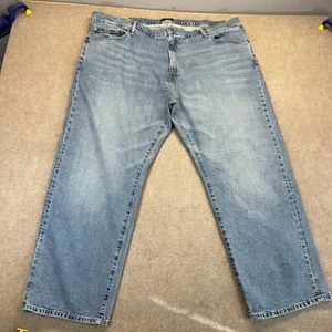 Polo Ralph Lauren Jeans Measured Size 46x29 Hampton Relaxed Straight Blue - Picture 1 of 14