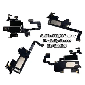 For iPhone 12 11 Pro Max X XR XS Max OEM Ear Speaker Proximity Sensor Flex Cable - Picture 1 of 12