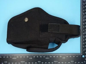 Noir Tissu Tactique Ceinture Montage Pistolet Étui - Gk Pro - Imagen 1 de 7