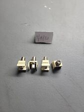  Hubbell Premise Wiring SFFEX Snap-in Mini F Conn Electric Ivory UL *Lot of 4*