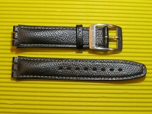 Original Swatch - HAPPY JOE - Pulsera 17mm Cuero - AYGS400 - Negro... - Imagen 1 de 3