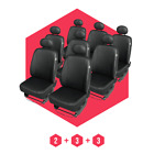 Autositzbezuge Universal Schonbezuge Fur Fiat Ducato I 81 93 Schwarz 8 Sitze