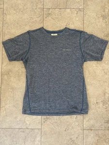 Columbia Herren Medium leichtes Tech T-Shirt Training blau Fitnessstudio sportlich - Bild 1 von 5