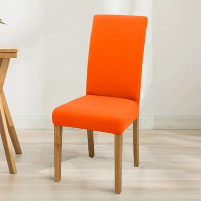 Fundas elásticas para sillas de comedor de spandex para boda Foto 1 de 4