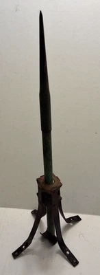 ANTIGUA INUSUAL INUSUAL DODD & STRUTHERS ELEGANTE CORTA SOPORTE PARARRAYOS VELETA Foto 1 de 4