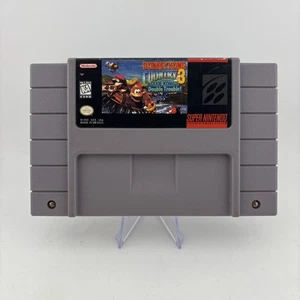 Donkey Kong Country 3: Dixie Kong's Double Trouble! (SNES) Authentic Working - Picture 1 of 5