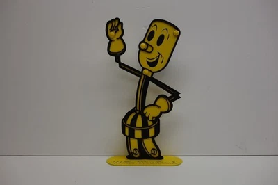 Electric Power Reddy Kilowatt Willie Wirehand ELECTRICIAN GIFT STEEL . VERY NICE - Image 1 of 4