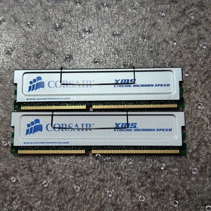 Corsair XMS Platinum 1GB (2x512MB) DDR400 PC3200 RAM Kit– Tested, Good Condition - Picture 1 of 4