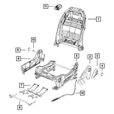 For Fiat 500 2012-2019 Mopar Screw - Image 1 of 2