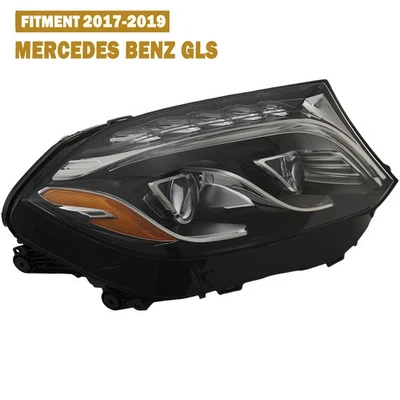 OE Replacement LED Headlight RH FOR 2017 2018 2019 Mercedes Benz GLS63 CA - Image 1 of 4