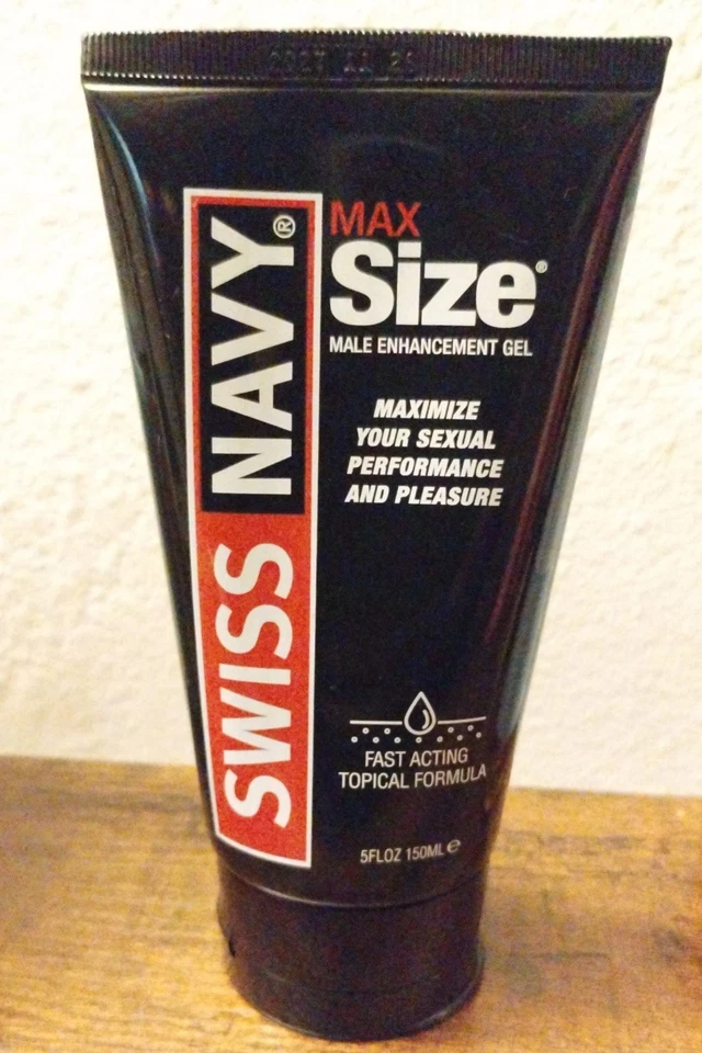 Swiss Navy Max Size Male Enhancement Gel 5oz - Sexual Performance Lube - Image 1 of 1